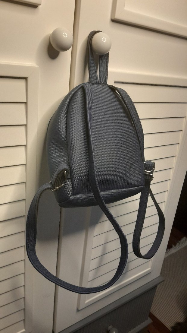 Gri Payetli Kadın Sırt Çantası - Görsel 2