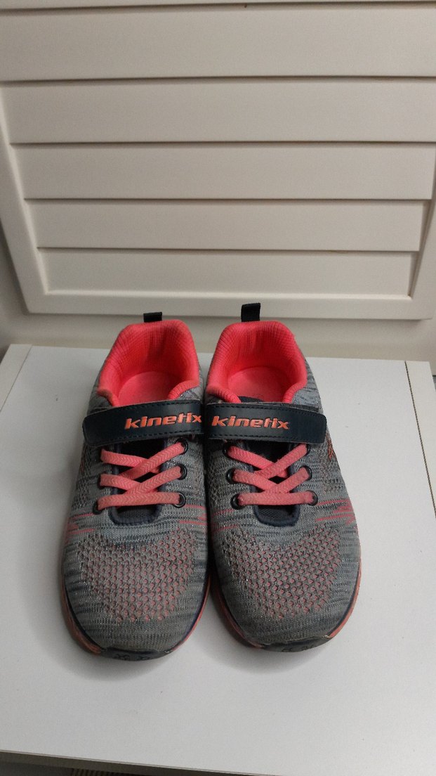 Kız Çocuk Gri Yılan Desenli Sneakers - Görsel 3