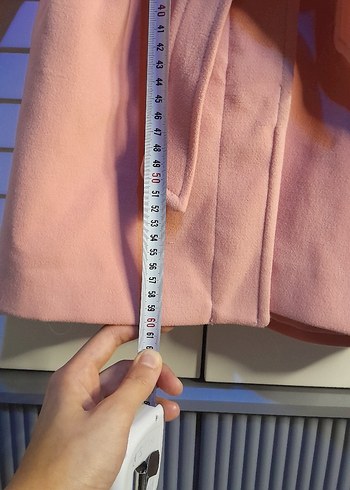 Kız Çocuk Düğmeli Kaban - Görsel 3