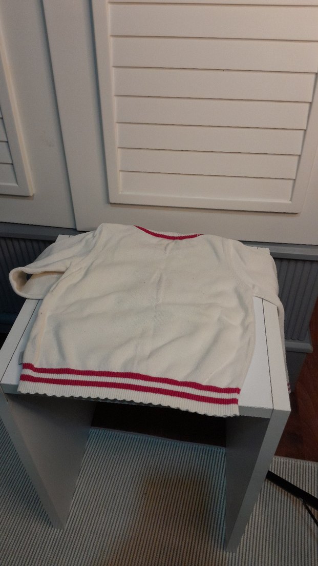 Çiçek Baskılı Kız Çocuk Triko Kazak - Görsel 3