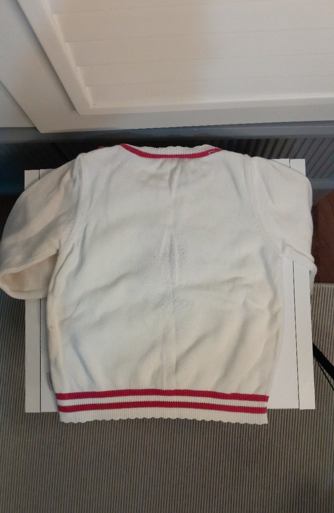 Çiçek Baskılı Kız Çocuk Triko Kazak - Görsel 4