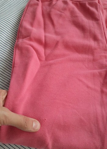 Kız Çocuk Pembe Fermuarlı Kapüşonlu Eşofman Takımı - Görsel 7