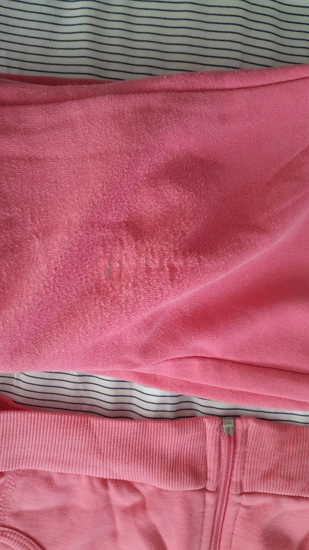 Kız Çocuk Pembe Fermuarlı Kapüşonlu Eşofman Takımı - Görsel 5