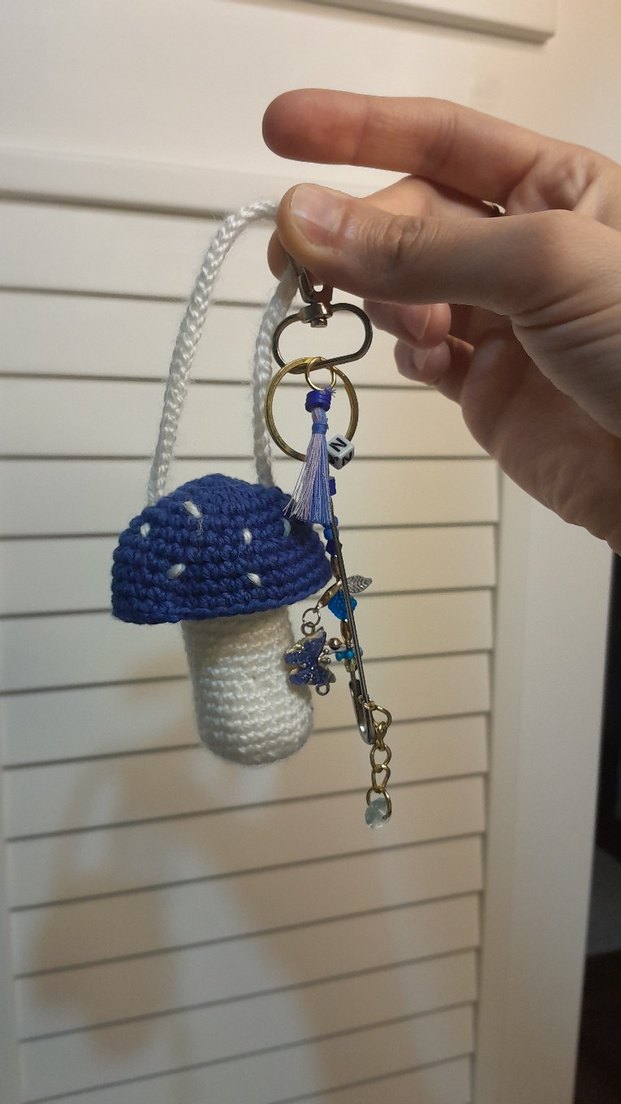 çanta charm ve mantar lipbalm kılıfı - Görsel 4