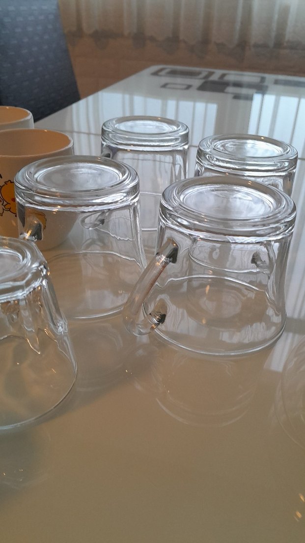 Beyaz ve Şeffaf Cam Seti - Görsel 3