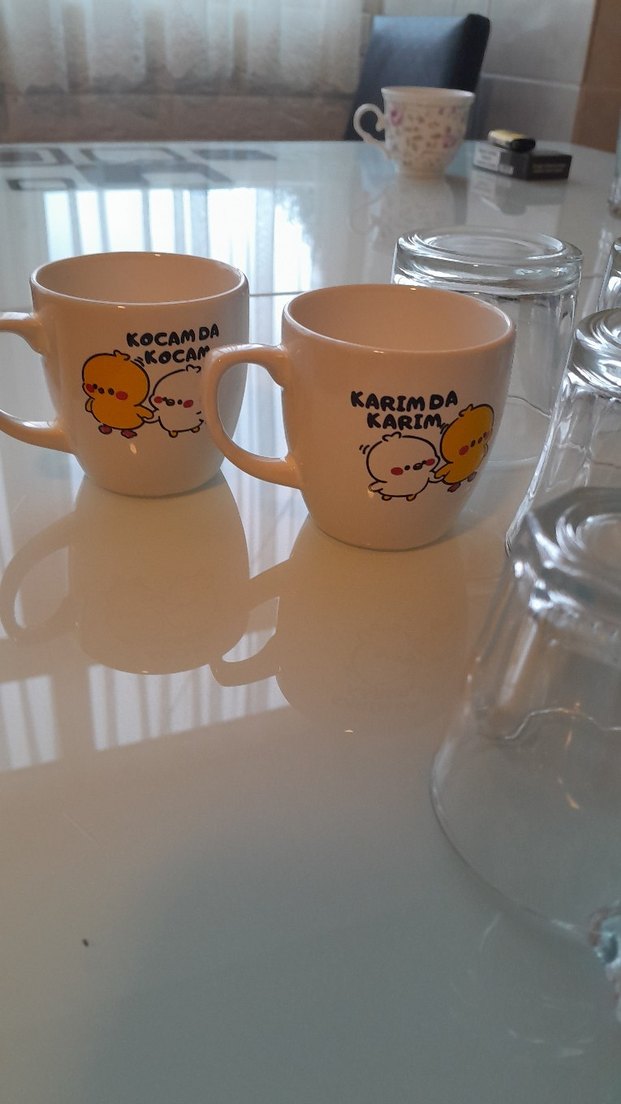 Beyaz ve Şeffaf Cam Seti - Görsel 4