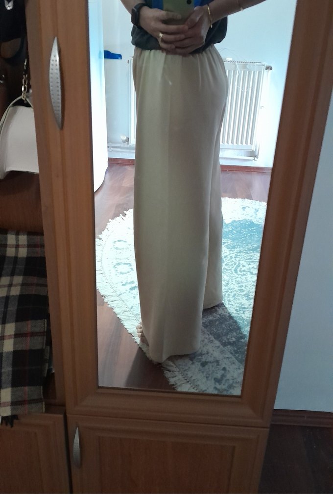 bej rengi pantalon - Görsel 2