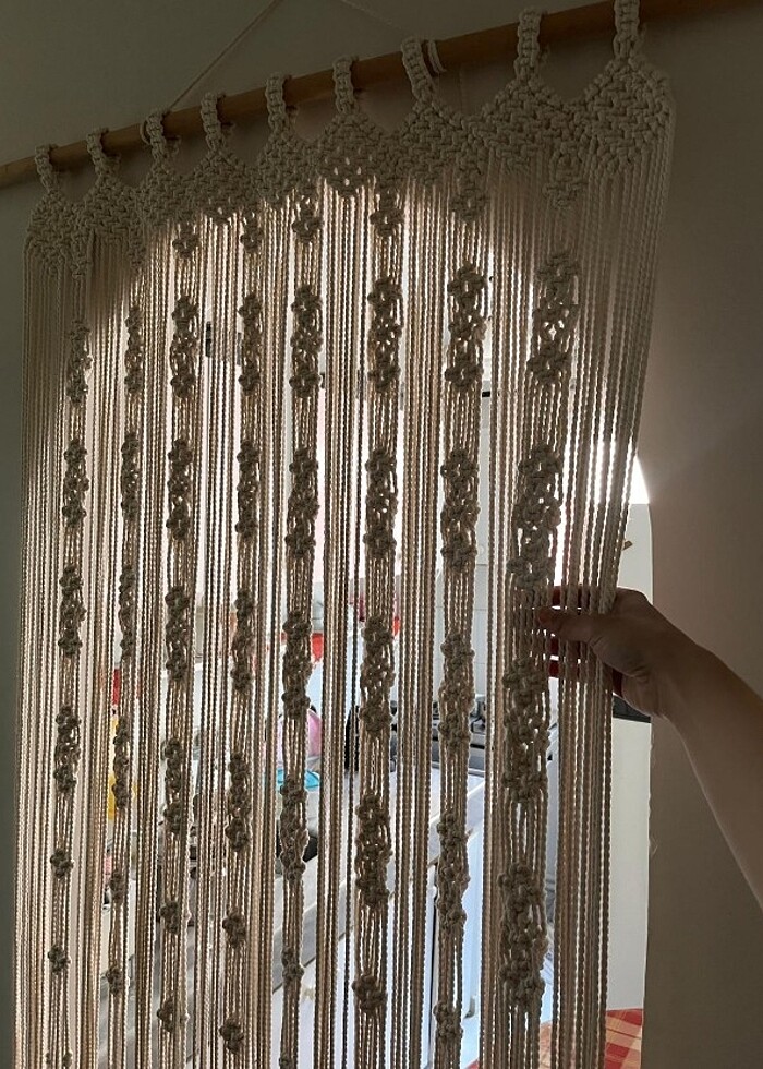 Makrome perde - Görsel 2