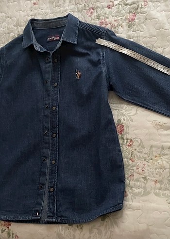 US Polo jean gömlek - Görsel 4