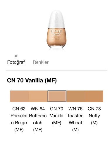 Clinique fondöten 10 ml - Görsel 7