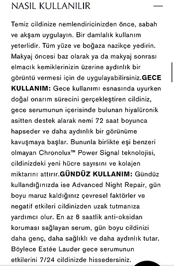 Estee Lauder serum 7 ml - Görsel 9