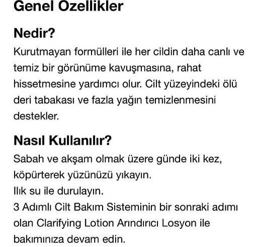 Clinique yüz köpük temizleyici - Görsel 5