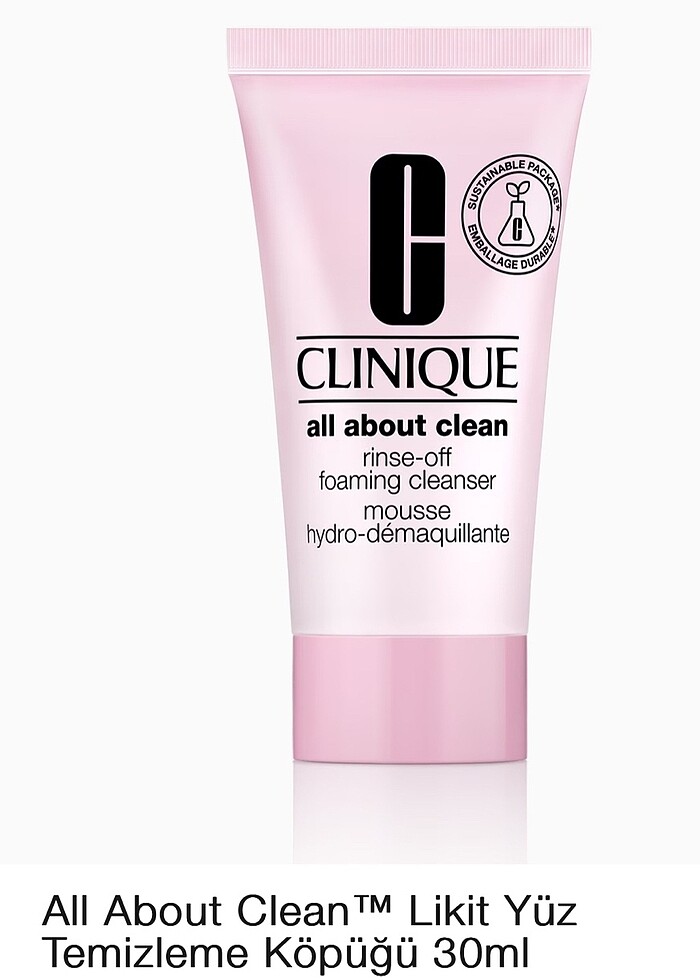 Clinique yüz köpük temizleyici - Görsel 4