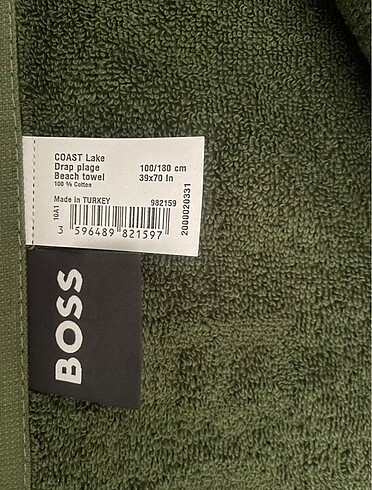 Hugo Boss XL plaj havlusu - Görsel 5
