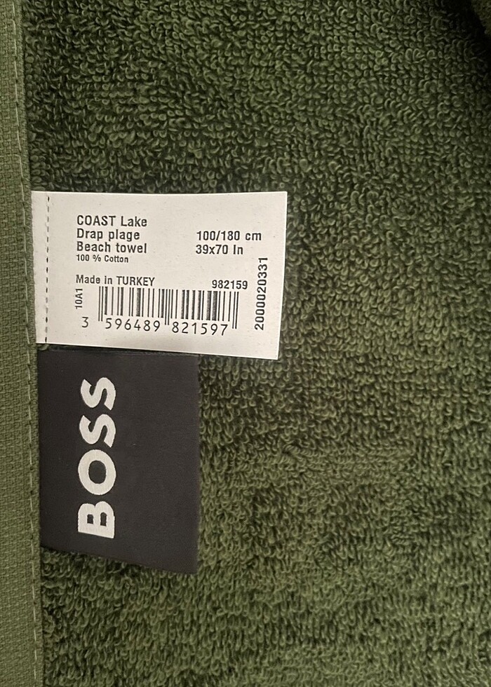Hugo Boss XL plaj havlusu - Görsel 5