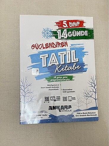 5. Sınıf Güçlendiren Tatil kitabı