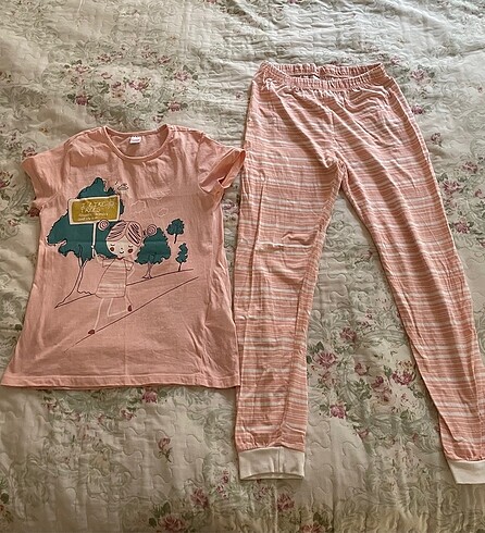 LC Waikiki Yarım kollu pijama takımı