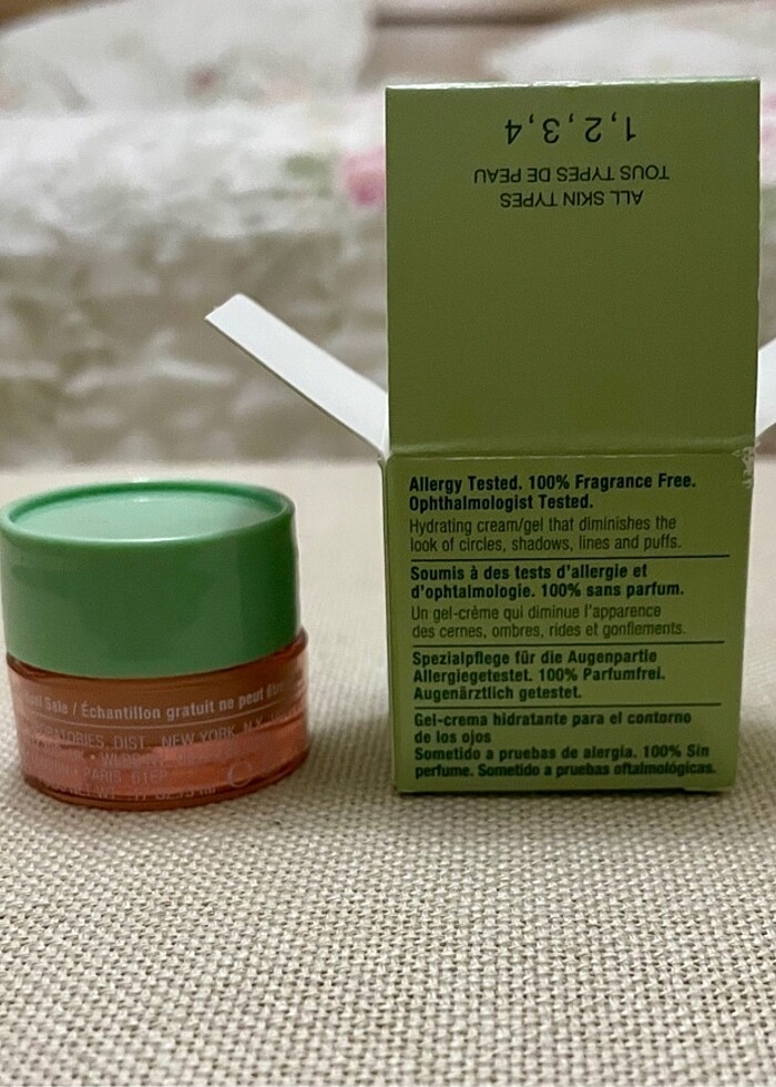 Clinique all about eyes göz kremi 5 ml - Görsel 2