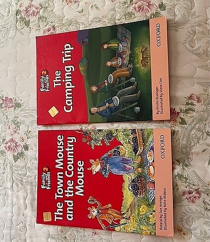 Oxford Family and friends 2 iki adet hikaye kitabı