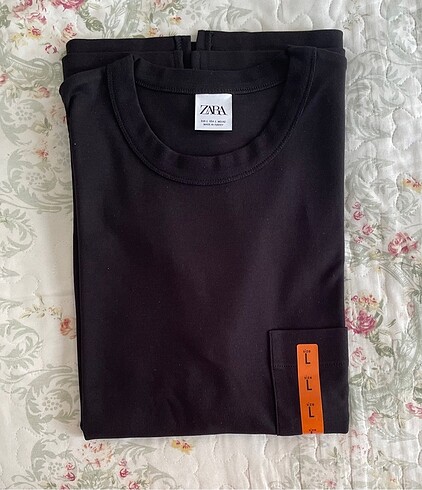 Zara basic model erkek tişört