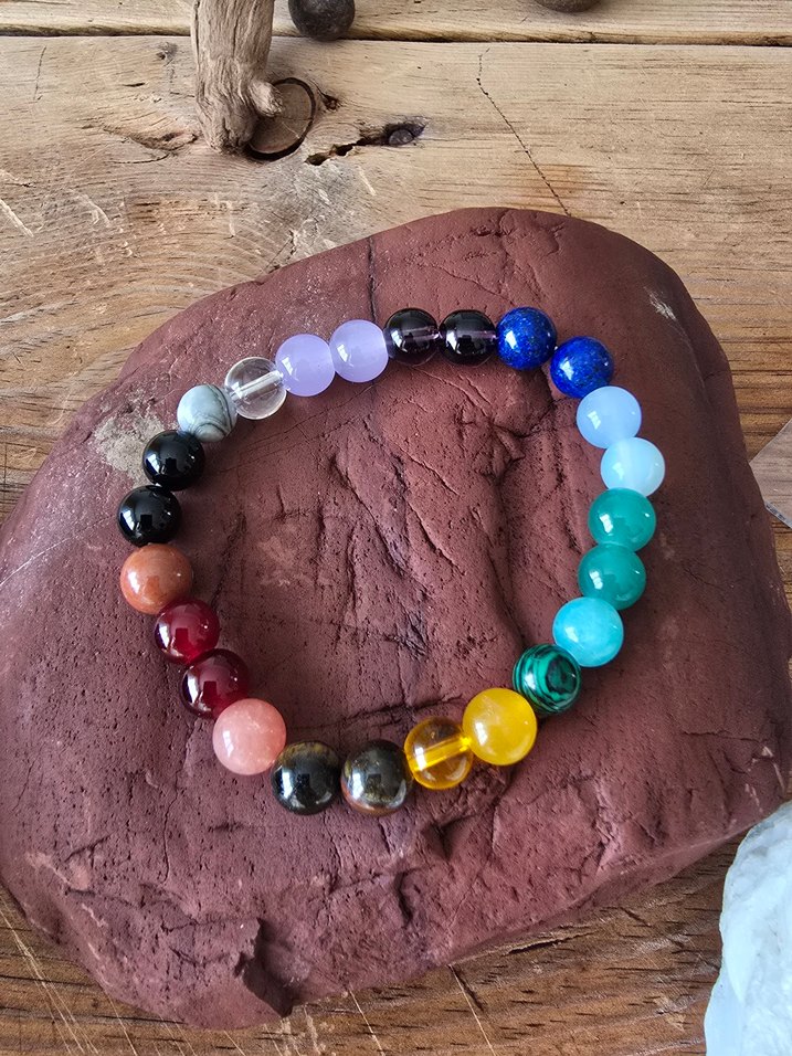 Renkli Boncuklu Bohem Bileklik - Görsel 2