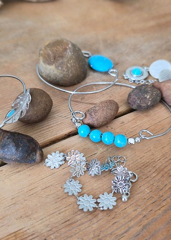 Renkli Boncuklu Bohem Çocuk Takı Seti - Görsel 2