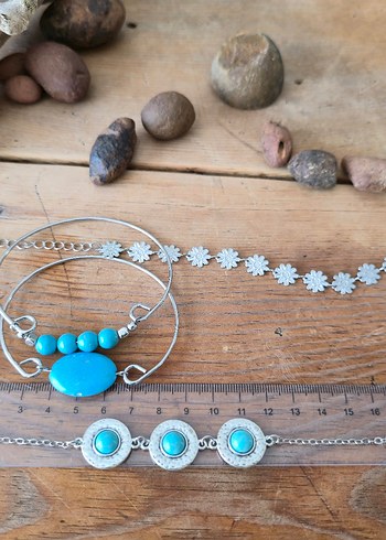 Renkli Boncuklu Bohem Çocuk Takı Seti - Görsel 5