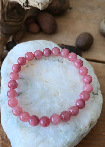 Pembe Boncuklu Bohem Bileklik - Görsel 7