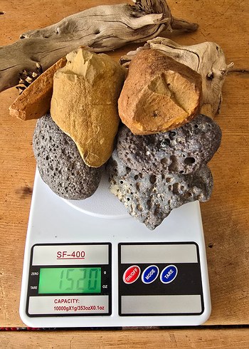 Gri ve Turkuaz Doğal Taş Dekorasyonu - Görsel 4