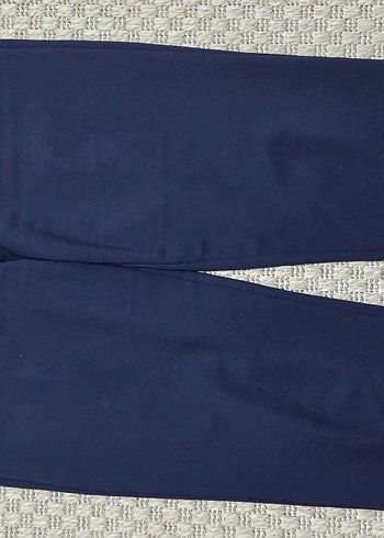 Kadın lacivert Cigarette Pantolon - Görsel 3