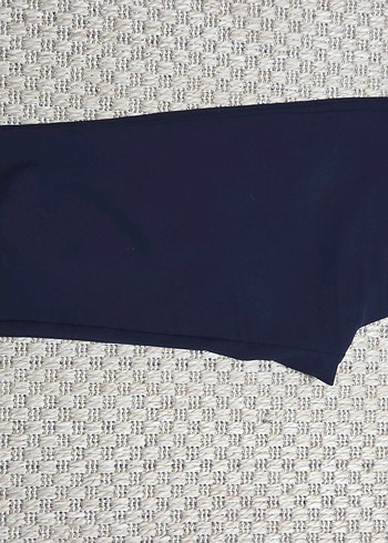 Kadın lacivert Cigarette Pantolon - Görsel 4