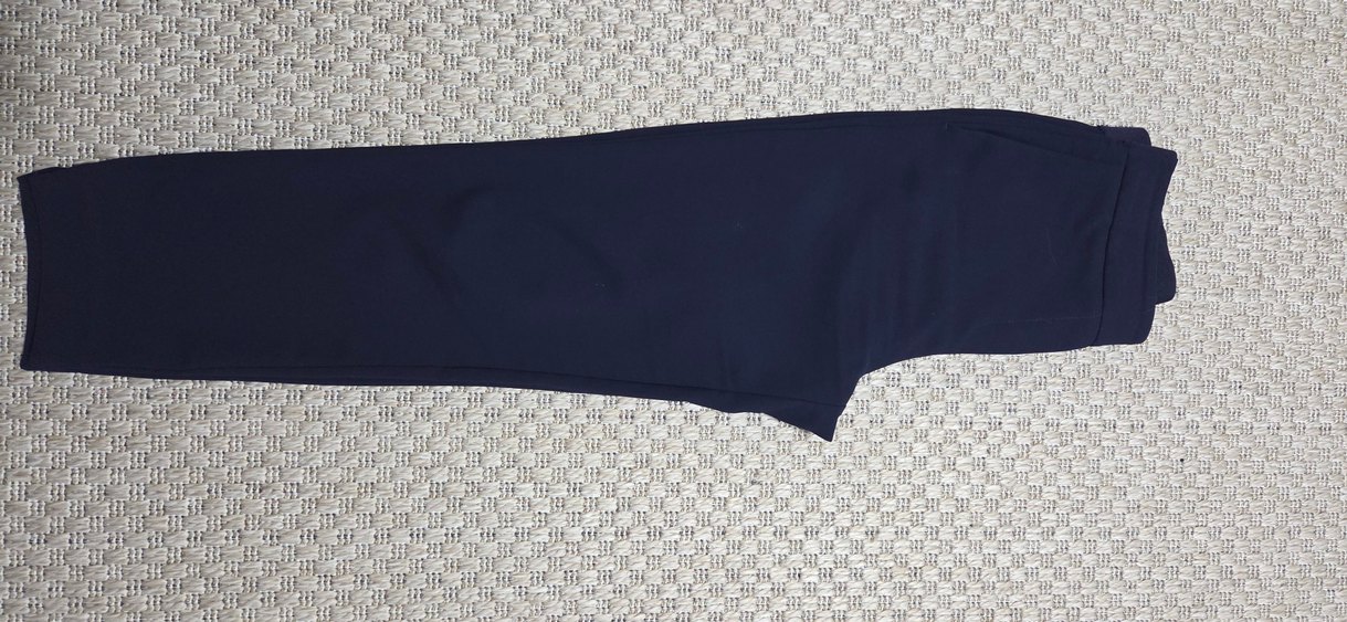 Kadın lacivert Cigarette Pantolon - Görsel 4