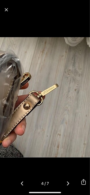  Beden altın Renk Versace 19.69 sıfır çanta 21/30 cm