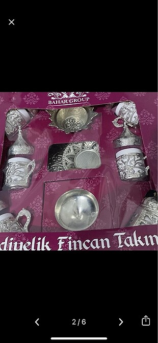 Kahve fincanı takımı