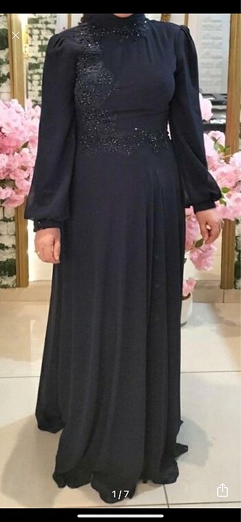 tesettür abiye nişanlık elbise