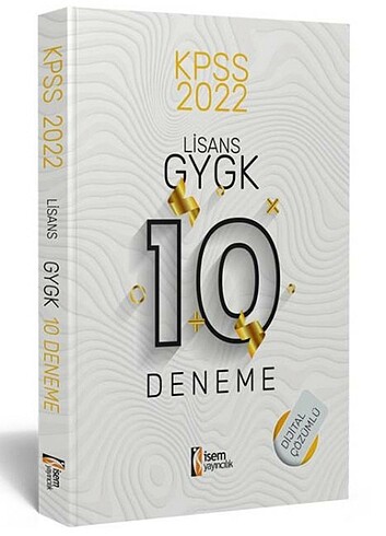 2022 İsem Genel Deneme