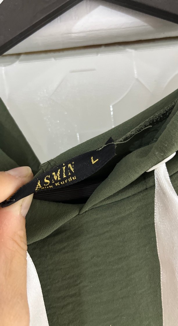 Kadın Haki Kapüşonlu Uzun Kollu Tunik - Görsel 2