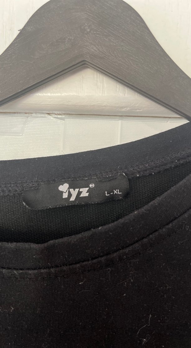 Sarı Siyah Salaş Midi Tunik - Görsel 2