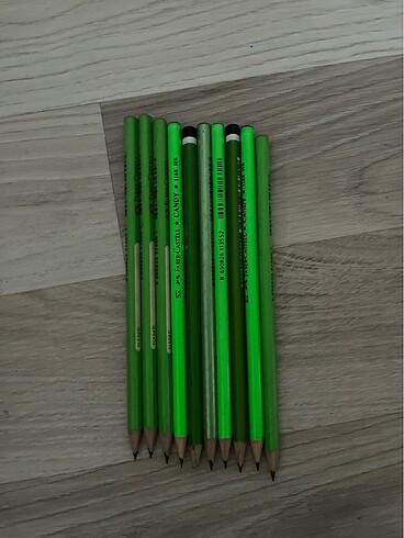 10 adet Faber castell kurşun kalem