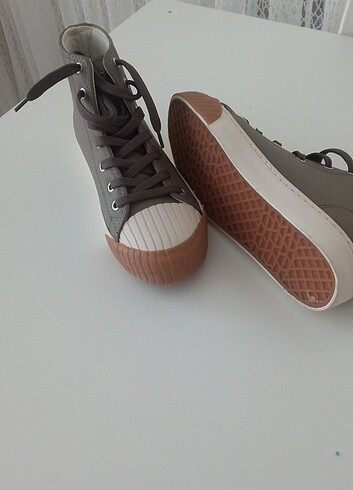  Us polo Assn Haki Kadın Sneaker  - Görsel 4