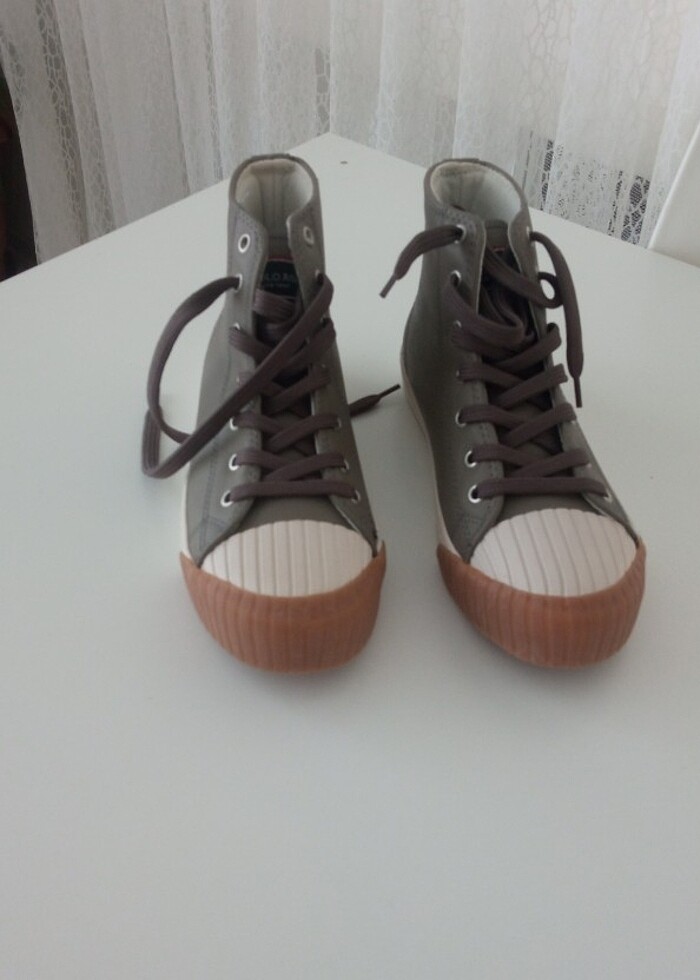  Us polo Assn Haki Kadın Sneaker  - Görsel 2