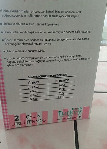 Cooker termos - Görsel 6