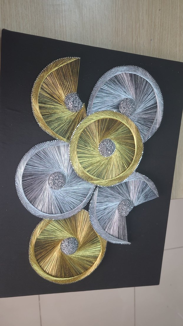 Çağdaş Altın ve Gümüş İplik Sanatı filografi tablo - Görsel 3