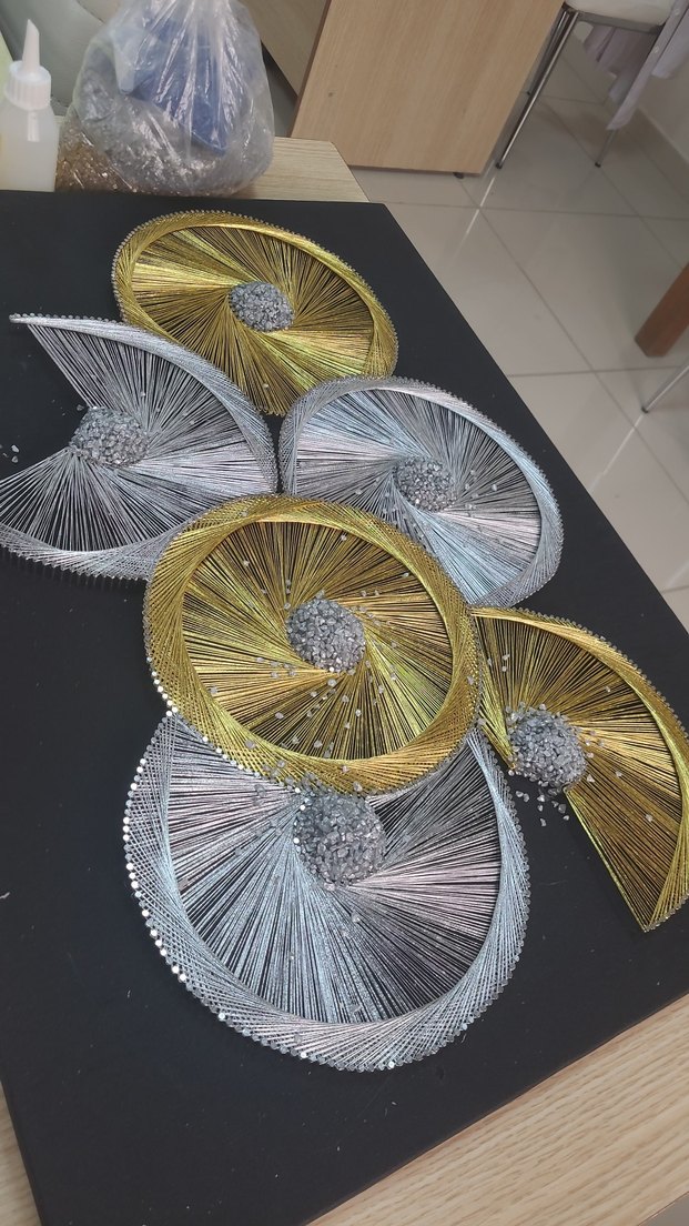 Çağdaş Altın ve Gümüş İplik Sanatı filografi tablo - Görsel 2