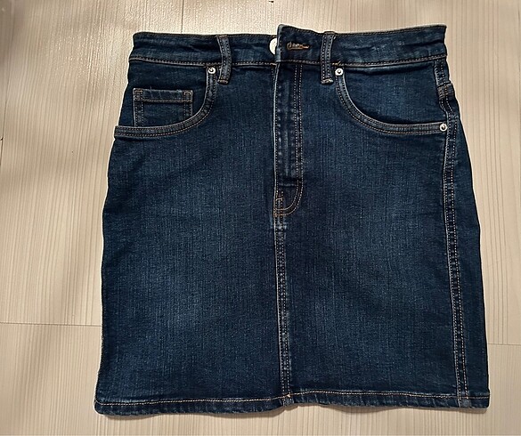 Zara jean mini etek