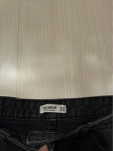 m Beden Pull and bear jean mini etek