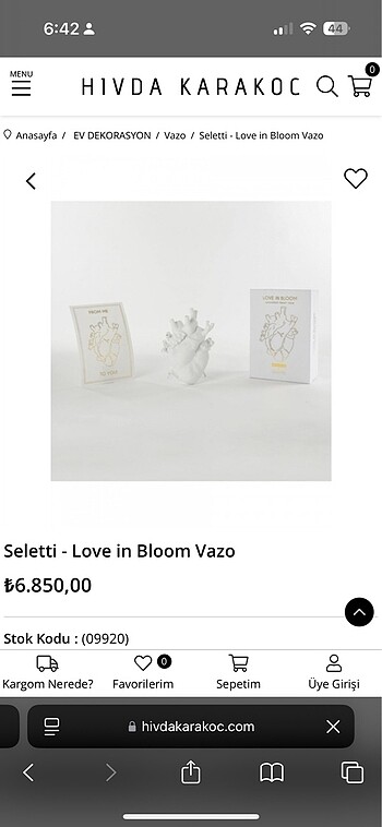 Diğer Seletti love in bloom vazo