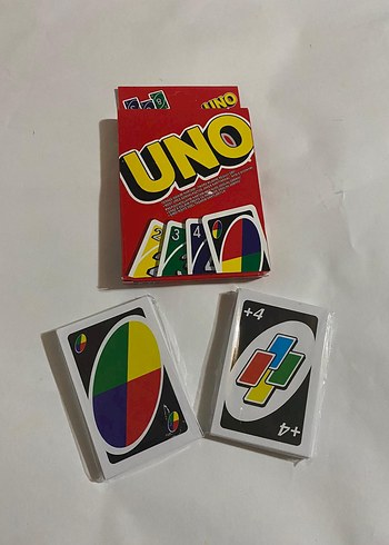 Renkli UNO Kart Oyunu Seti