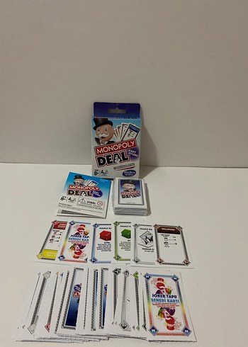 Monopoly Deal Kart Oyunu Seti