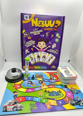 Nebuu Junior Renkli Eğitici Oyun